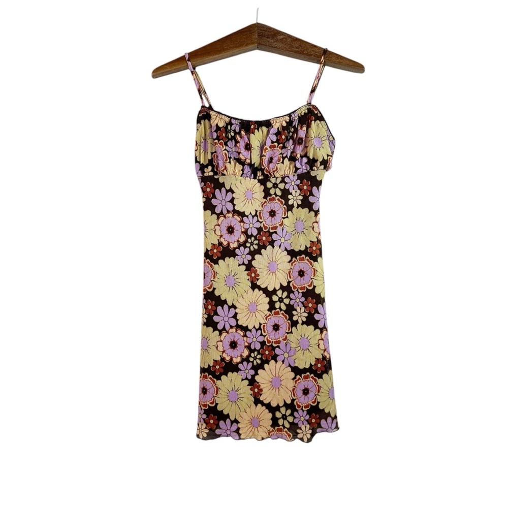 Princess Polly Teenage Fever Dress Floral Mini Dress Boho Festival Fairy Size 6